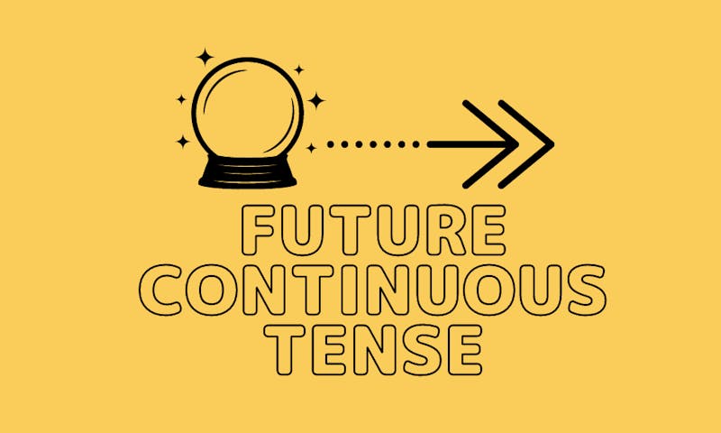 future continuous tense 